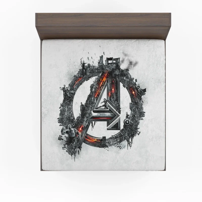 Avengers: Age of Ultron - Superhero Team Assembles Fitted Sheet