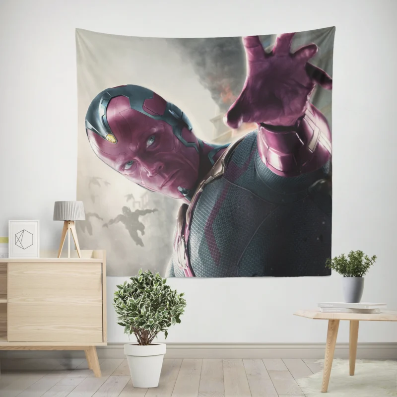 Avengers: Age of Ultron - Vision Debut  Wall Tapestry