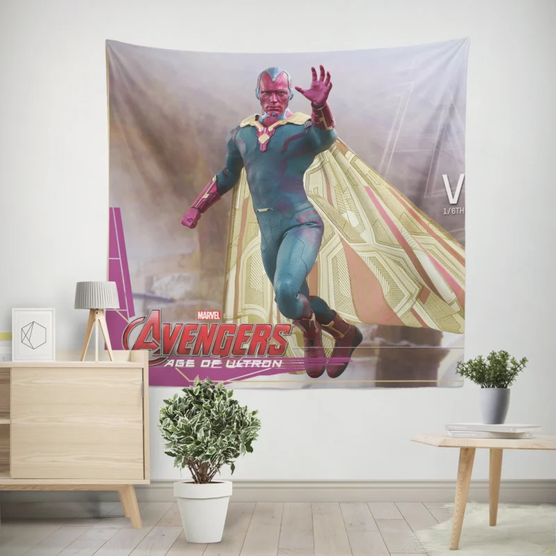 Avengers: Age of Ultron - Vision Mystery  Wall Tapestry