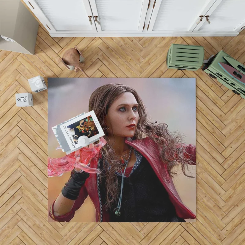 Avengers: Age of Ultron Wallpaper: Scarlet Witch Power Floor Rug