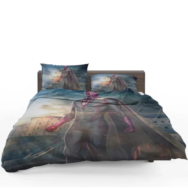 Avengers: Age of Ultron Wallpaper with Vision Bedding Set