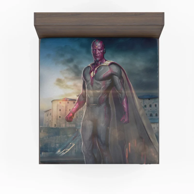 Avengers: Age of Ultron Wallpaper with Vision Fitted Sheet