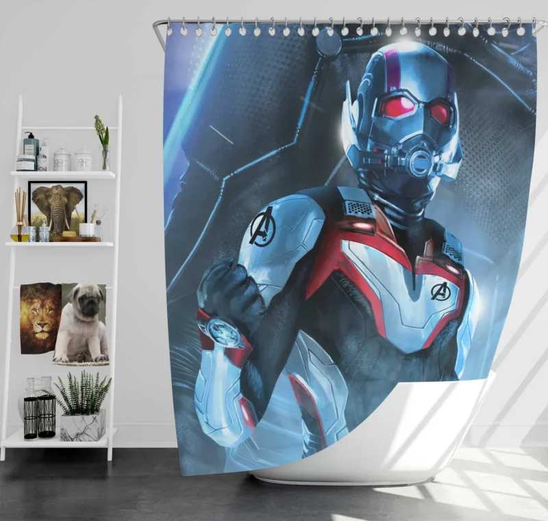 Avengers Endgame: Ant-Man Role in the Marvel Epic Shower Curtain