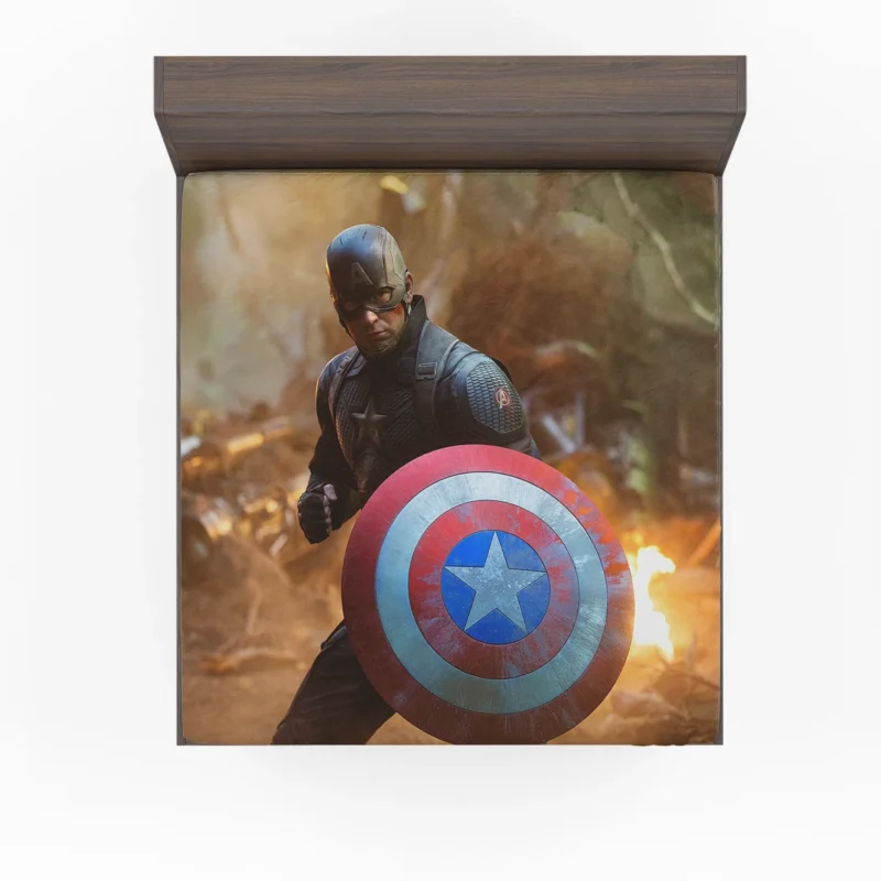 Avengers Endgame: Captain America Epic Role Fitted Sheet