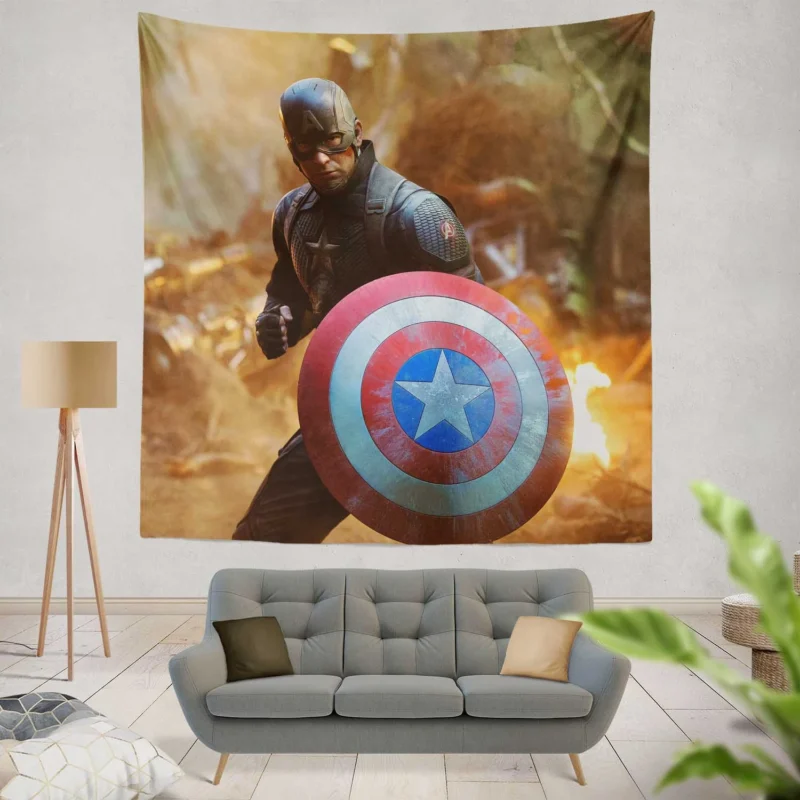 Avengers Endgame: Captain America Epic Role  Wall Tapestry