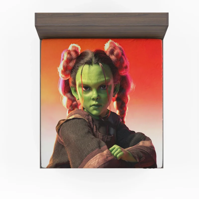 Avengers Endgame: Gamora Crucial Role Fitted Sheet