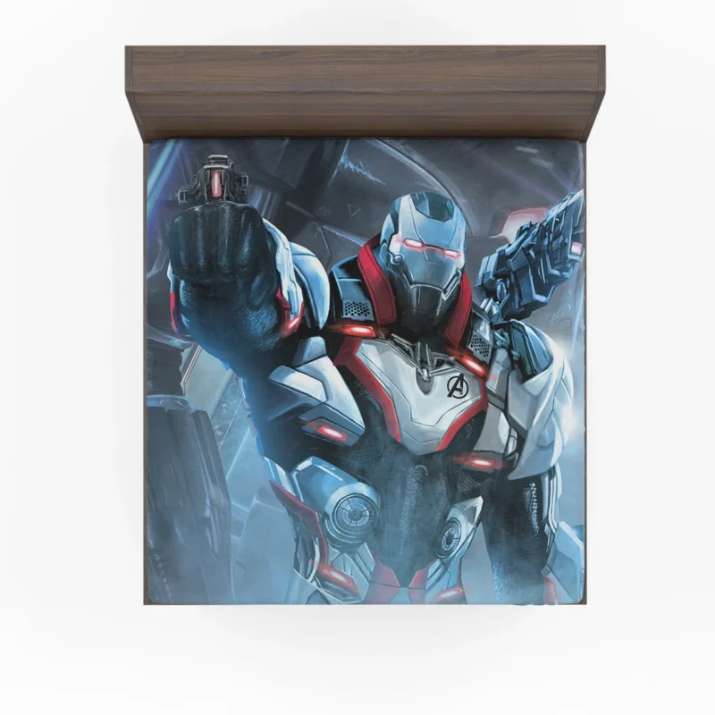 Avengers Endgame: War Machine Heroic Stand Fitted Sheet