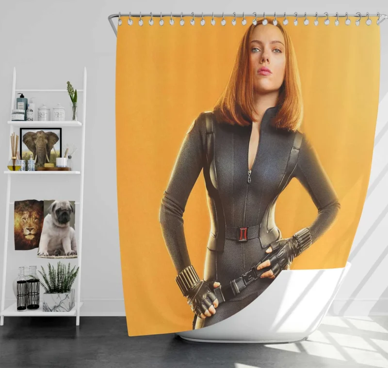 Avengers: Infinity War - Black Widow Shower Curtain