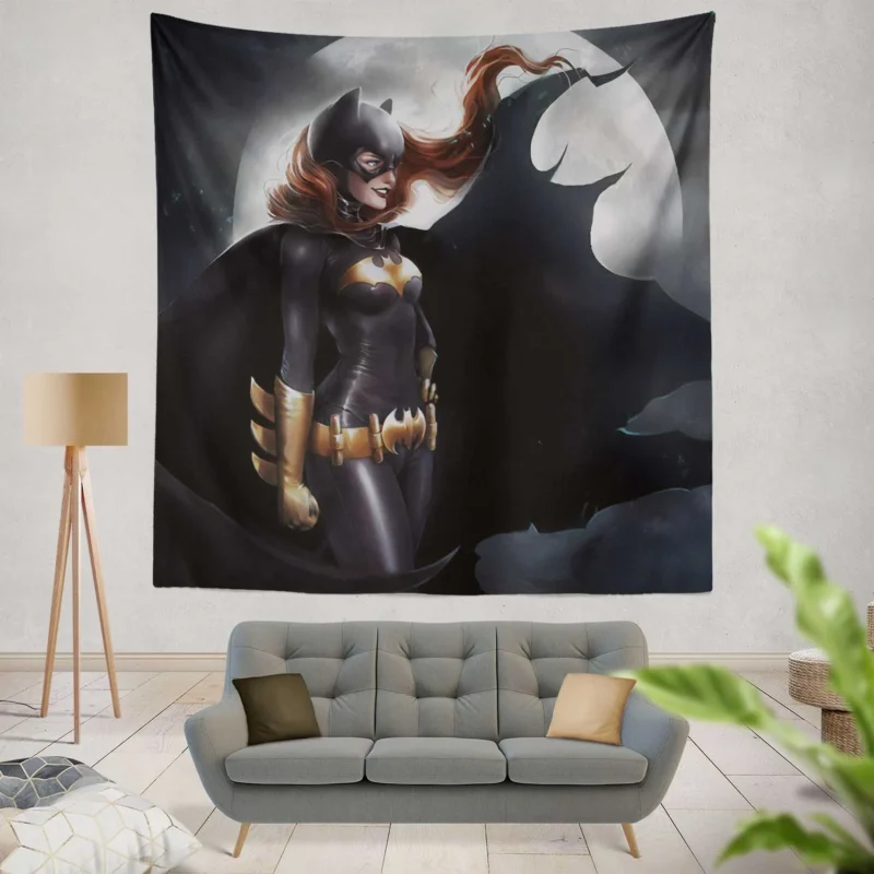 Barbara Gordon Batgirl: Adventures in DC Comics  Wall Tapestry
