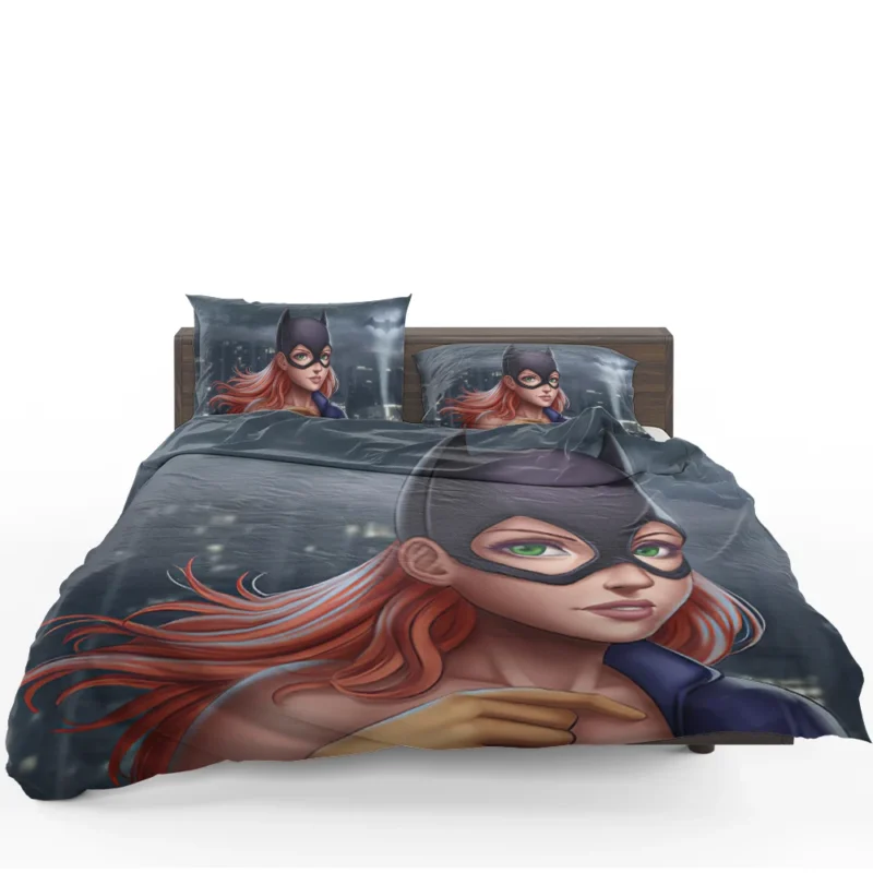 Bat-Signal: Summoning Batgirl to Action in DC Comics Bedding Set