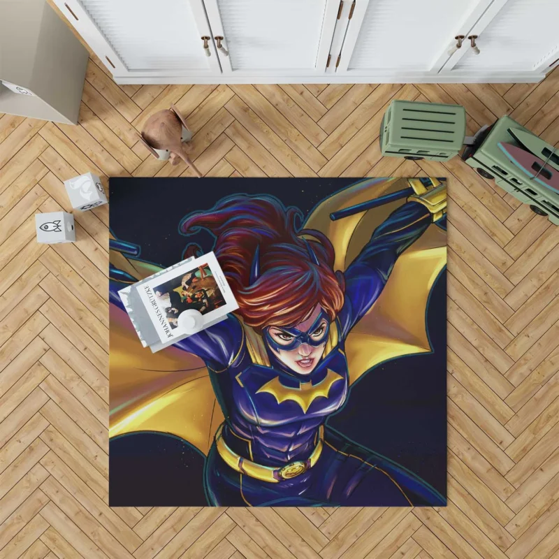 Batgirl: Barbara Gordon Impact on DC Comics Floor Rug
