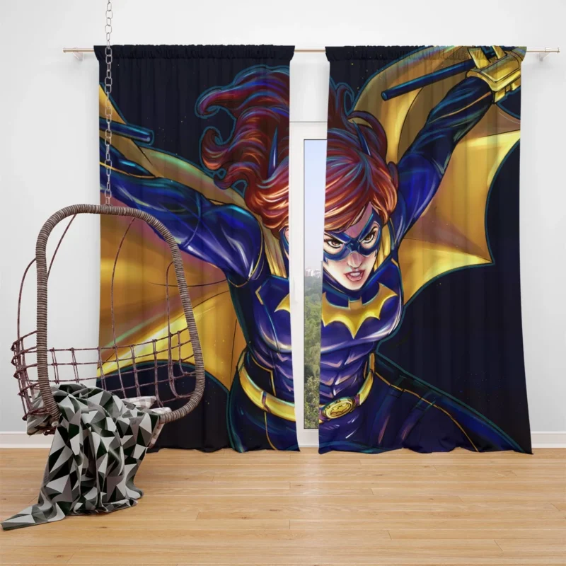 Batgirl: Barbara Gordon Impact on DC Comics Window Curtain
