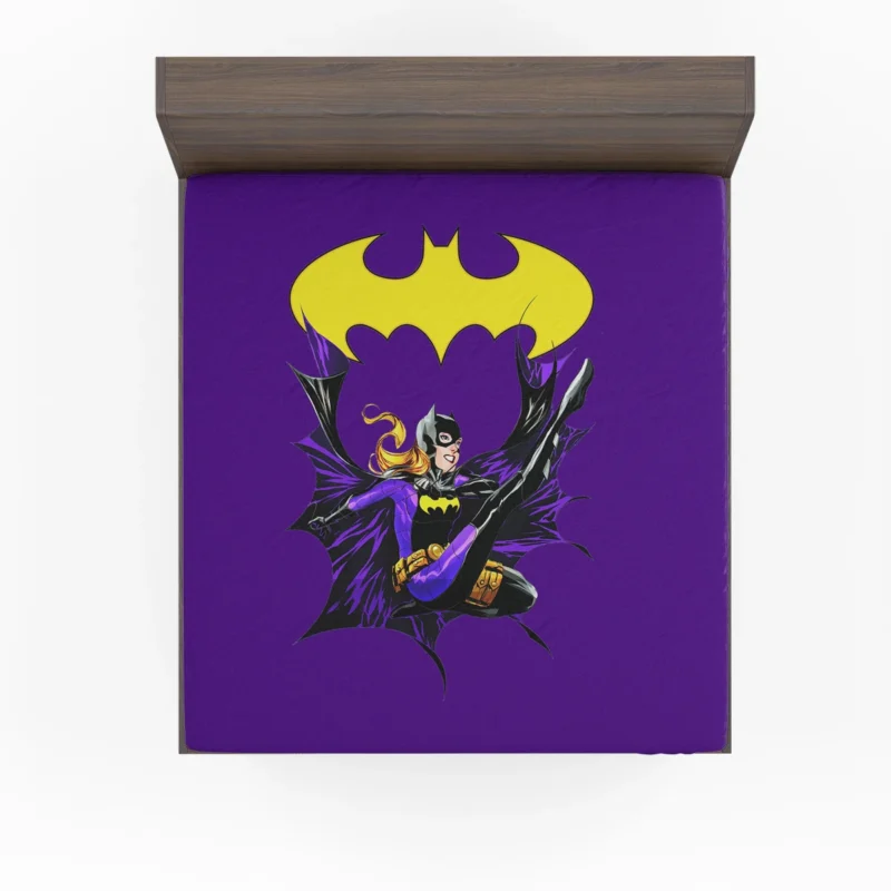 Batgirl Comics: Embrace the Heroine Story Fitted Sheet
