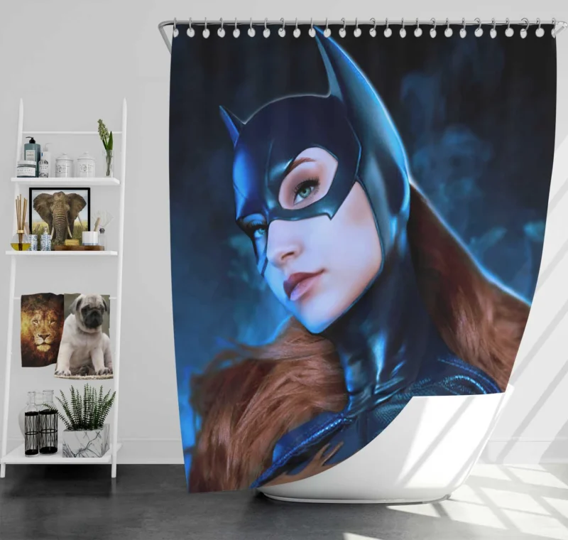 Batgirl Comics: Exploring Barbara Gordon Heroic Saga Shower Curtain