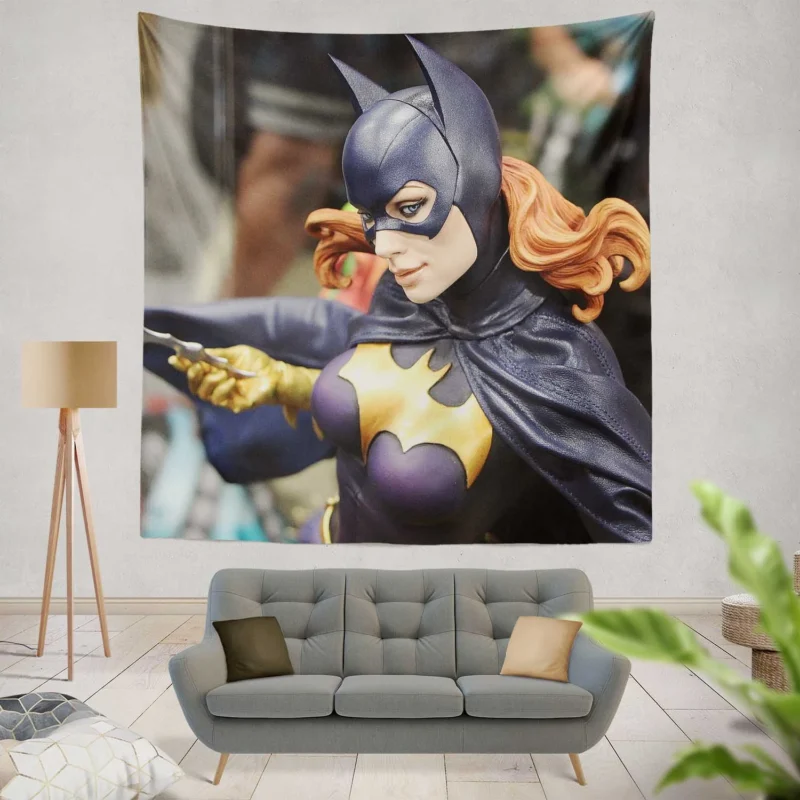 Batgirl Comics: Stephanie Brown Heroic Path  Wall Tapestry