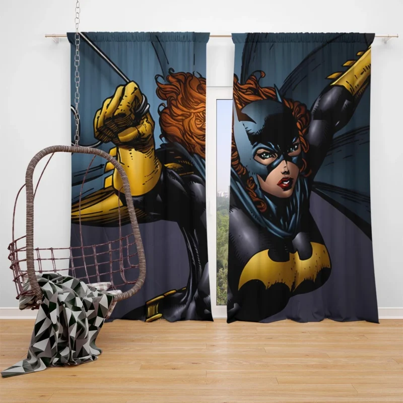 Batgirl Comics: Unveiling Barbara Gordon Heroic Journey Window Curtain