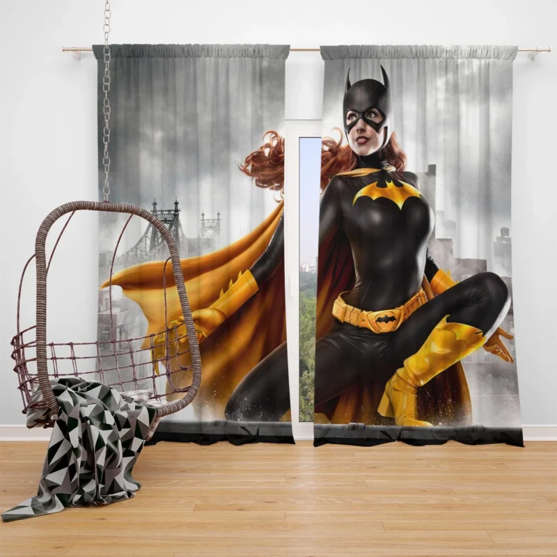 Batgirl Cosplay: Embodying the Spirit of Barbara Gordon Window Curtain
