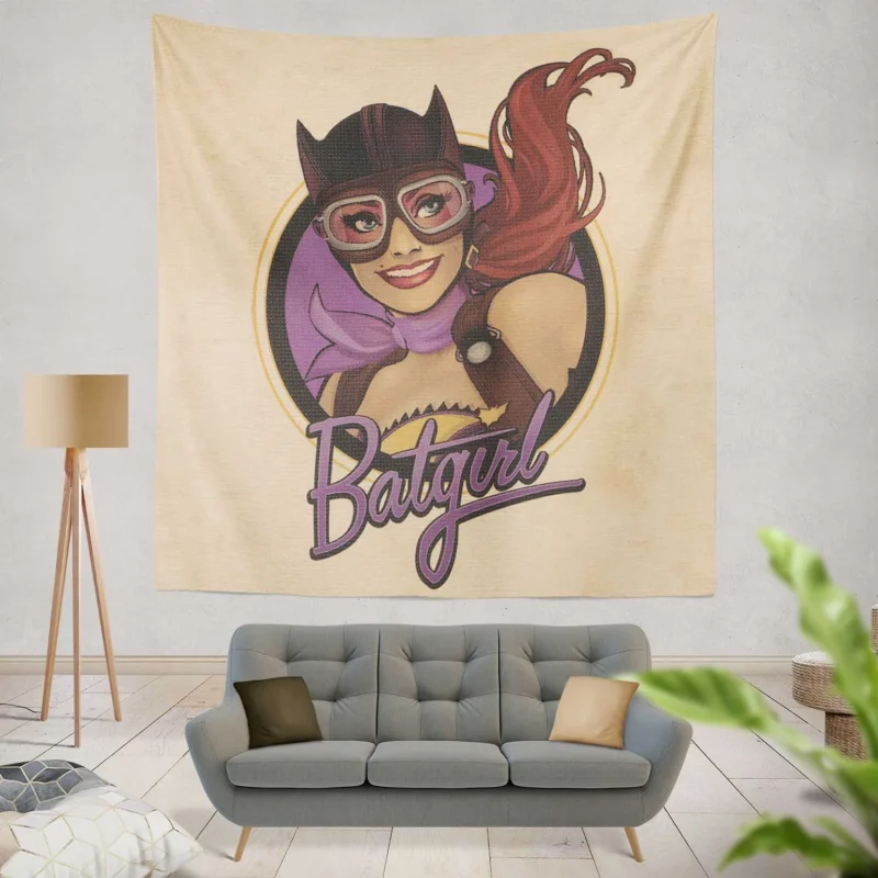 Batgirl Cosplay: Emulate Stephanie Brown Look  Wall Tapestry