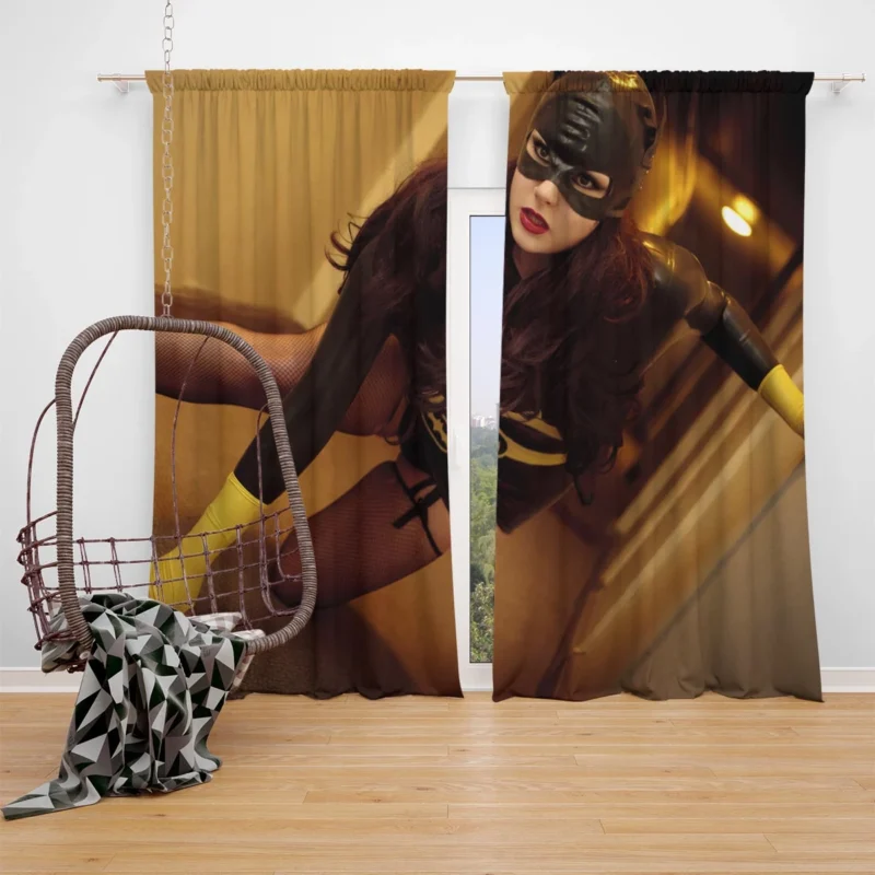 Batgirl Cosplay: Recreate the Heroine Iconic Look Window Curtain