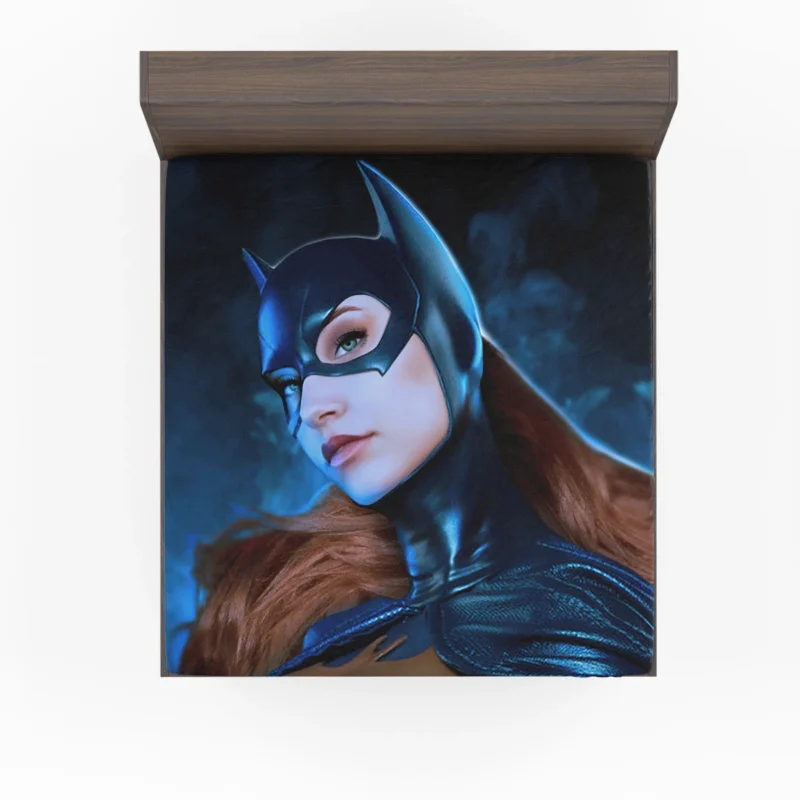 Batgirl: Unmasking the Hero Behind Barbara Gordon Fitted Sheet
