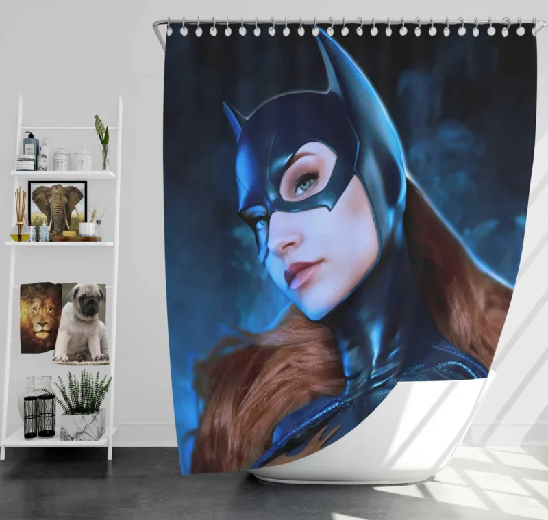 Batgirl: Unmasking the Hero Behind Barbara Gordon Shower Curtain