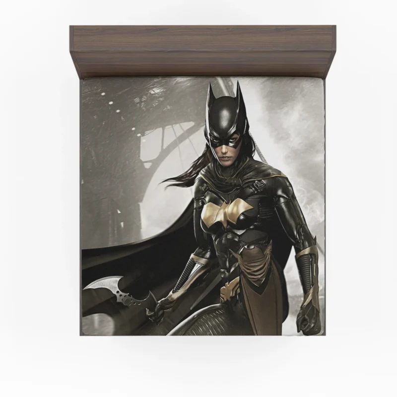 Batgirl in Batman: Arkham Knight Video Game Fitted Sheet