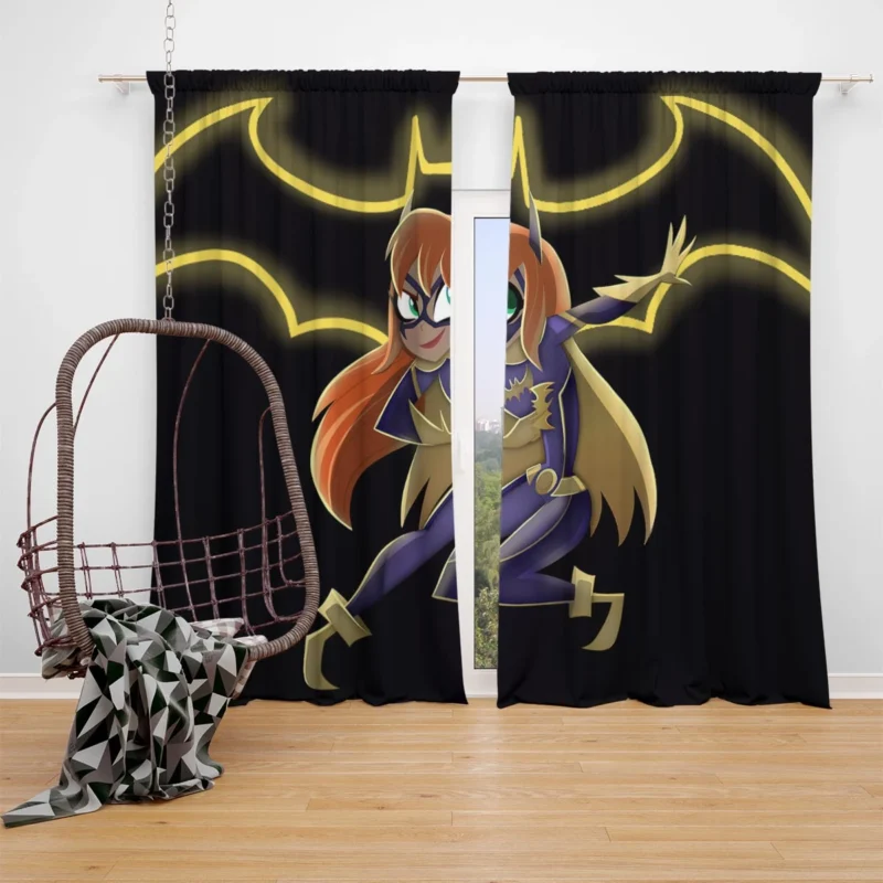 Batgirl in DC Super Hero Girls: Empowering Young Heroes Window Curtain