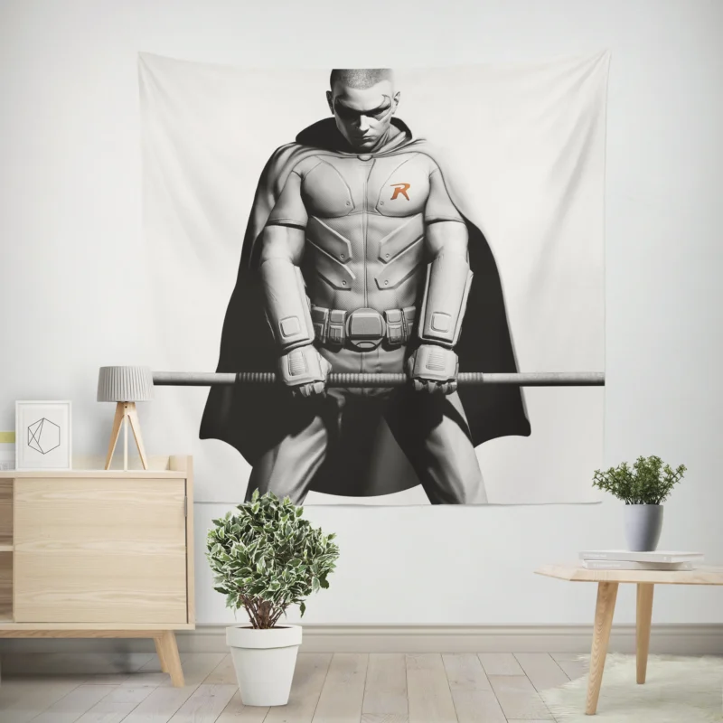 Batman: Arkham City - Tim Drake as Robin  Wall Tapestry