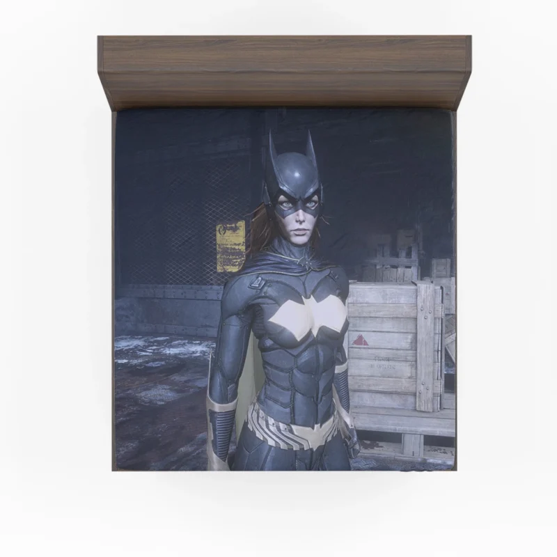 Batman: Arkham Knight Video Game Featuring Batgirl Fitted Sheet