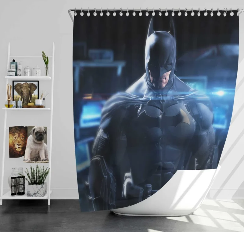 Batman: Arkham Origins - The Origins of a Legend Shower Curtain