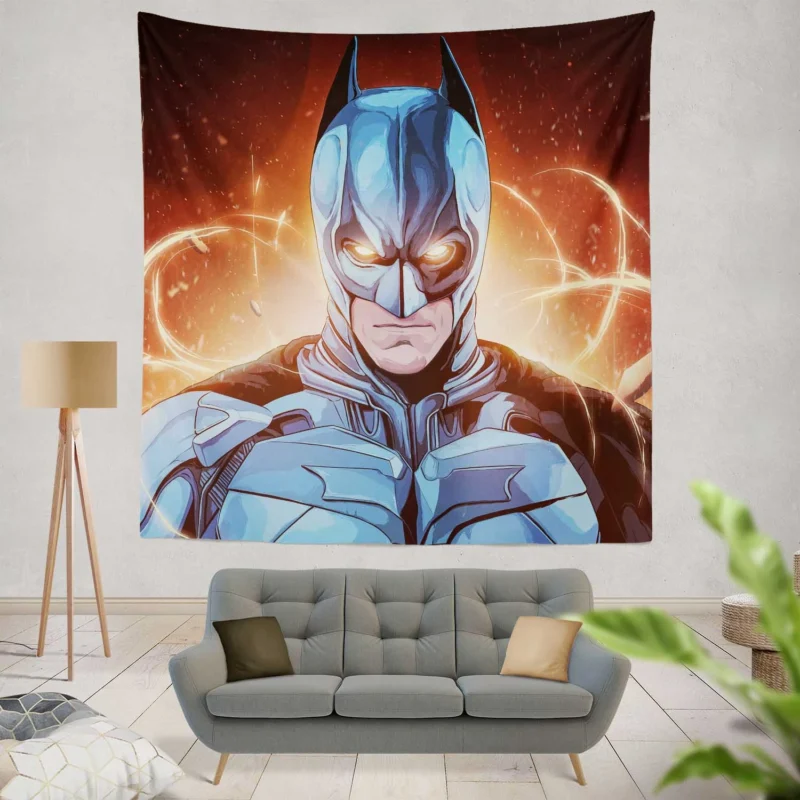 Batman: The Dark Knight Serious Persona  Wall Tapestry