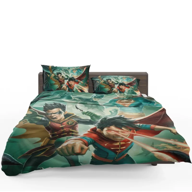 Batman and Superman: Battle of the Super Sons Bedding Set