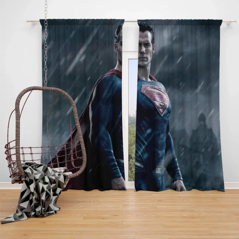 Batman v Superman: Dawn of Justice - Epic Clash Window Curtain