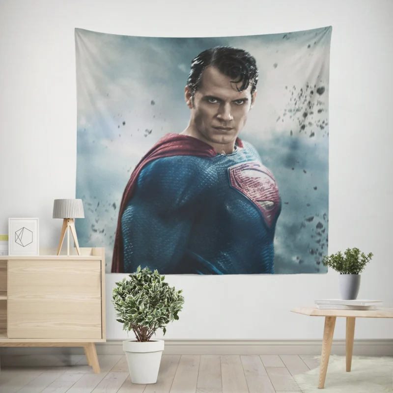 Batman v Superman: Dawn of Justice - Superman  Wall Tapestry
