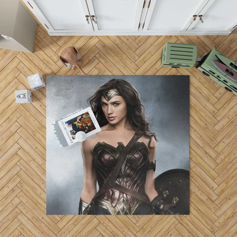 Batman v Superman: Dawn of Justice - Wonder Woman Debut Floor Rug