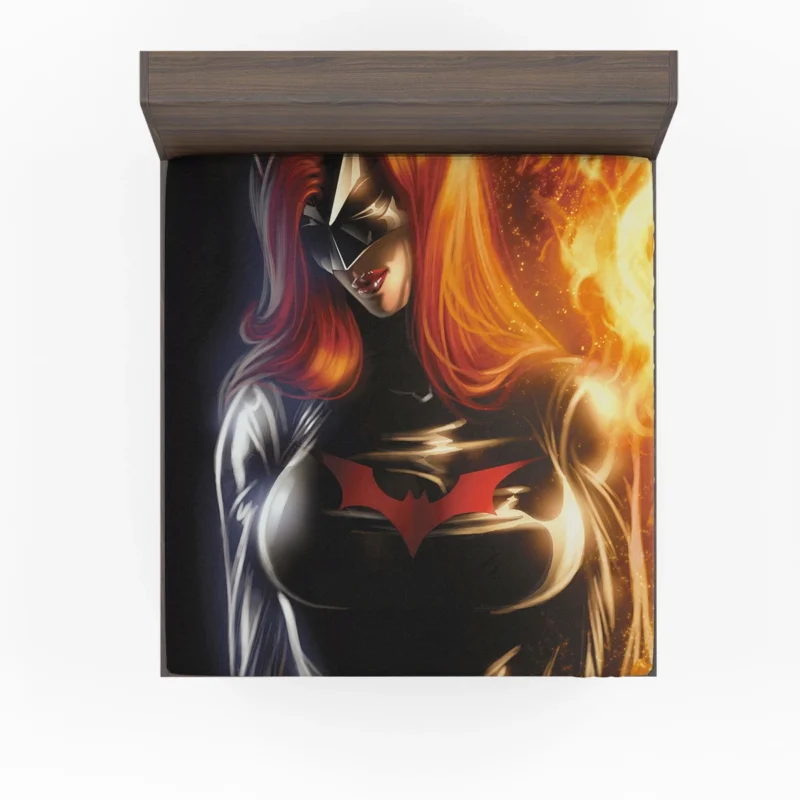 Batwoman Adventures in Comics Fitted Sheet