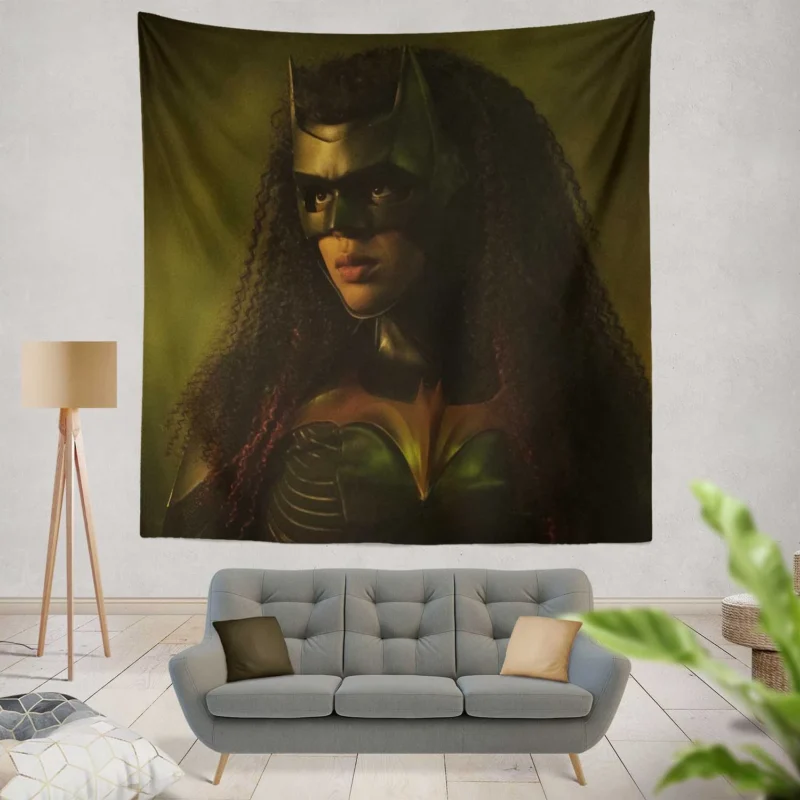 Batwoman: Javicia Leslie Takes up the Cowl  Wall Tapestry