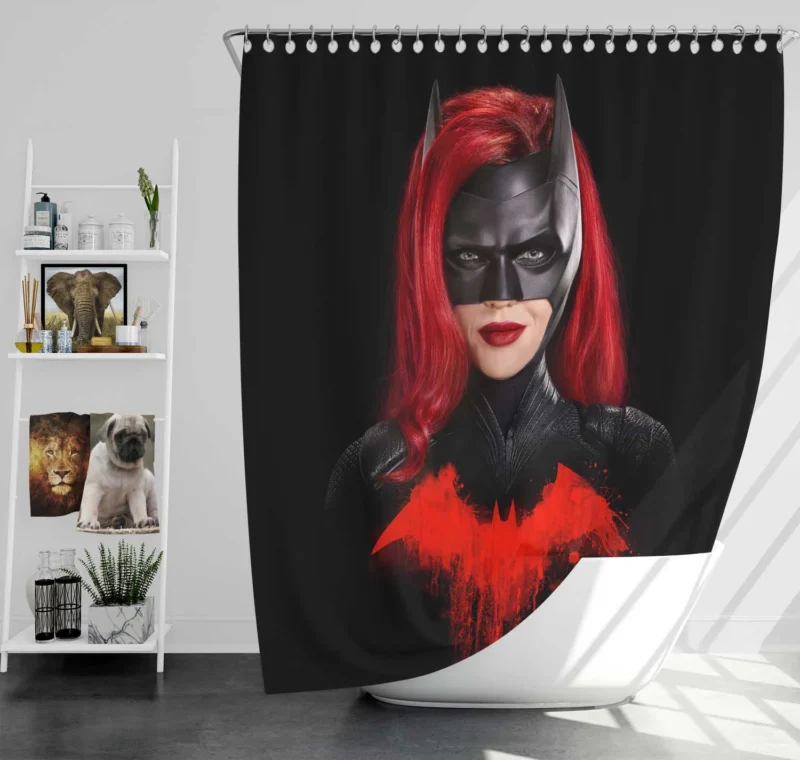 Batwoman: Ru Takes Center Stage in Gotham Shower Curtain