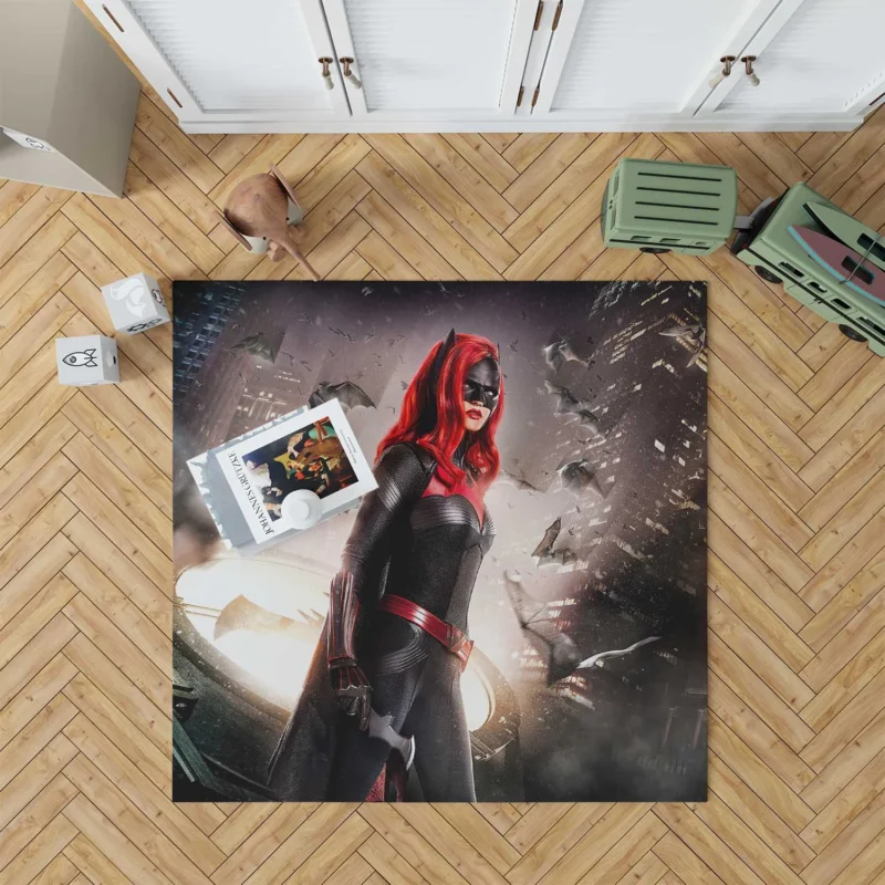 Batwoman TV Show: A Look at Kate Kane Journey Floor Rug