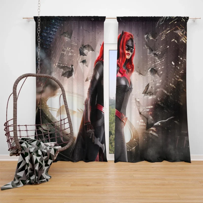 Batwoman TV Show: A Look at Kate Kane Journey Window Curtain