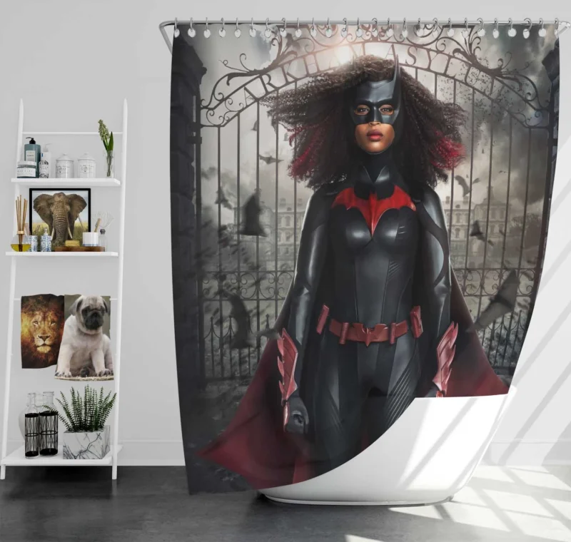 Batwoman TV Show: Gotham Dark Protector Shower Curtain