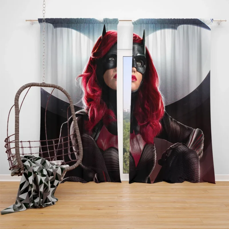 Batwoman TV Show: Kate Kane Heroic Journey Window Curtain