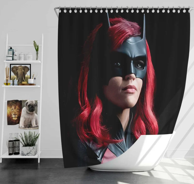 Batwoman TV Show: Kate Kane Takes the Mantle Shower Curtain