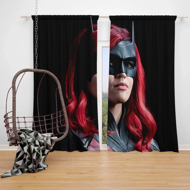 Batwoman TV Show: Kate Kane Takes the Mantle Window Curtain