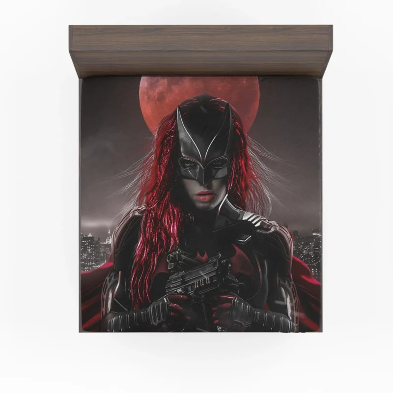 Batwoman TV Show: Masked Hero with Armor and Weapons Fitted Sheet