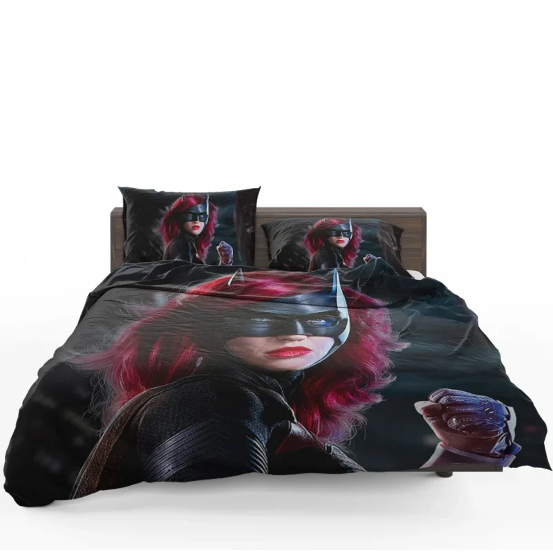 Batwoman TV Show Poster: Kate Kane Mysterious Persona Bedding Set
