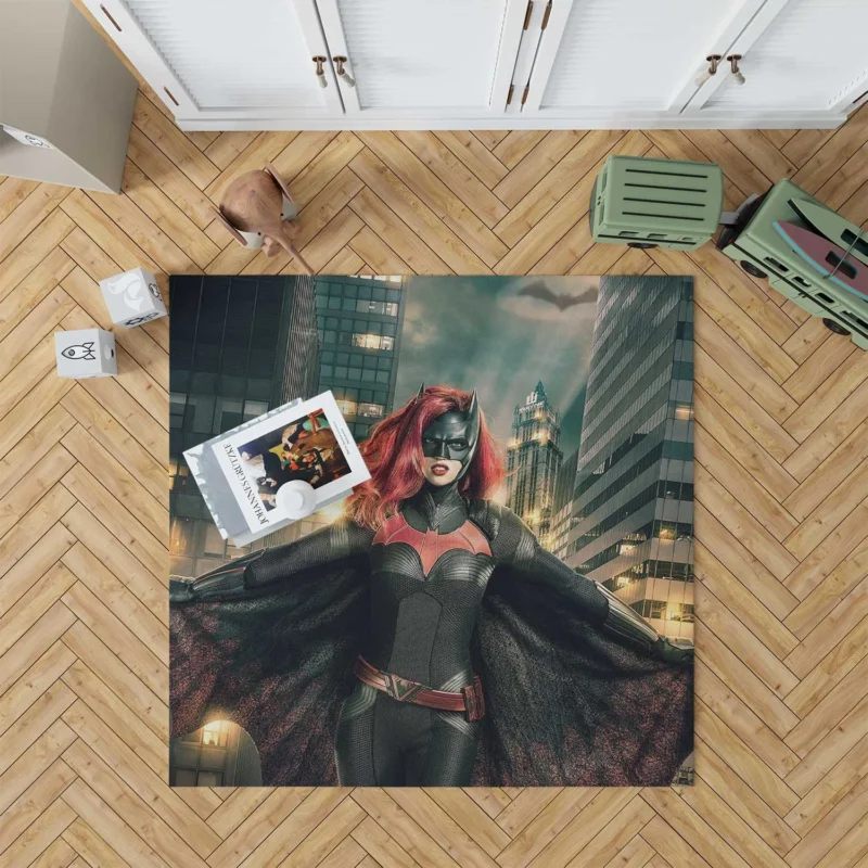 Batwoman TV Show: Ru Takes on the Cape and Cowl Floor Rug