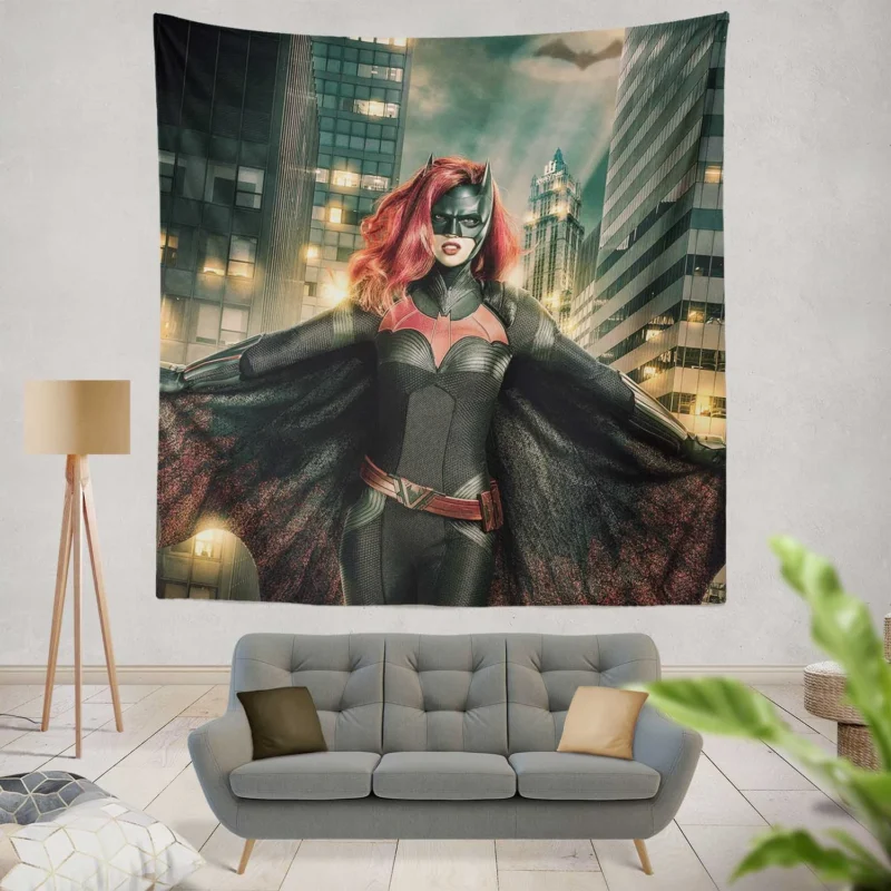 Batwoman TV Show: Ru Takes on the Cape and Cowl  Wall Tapestry