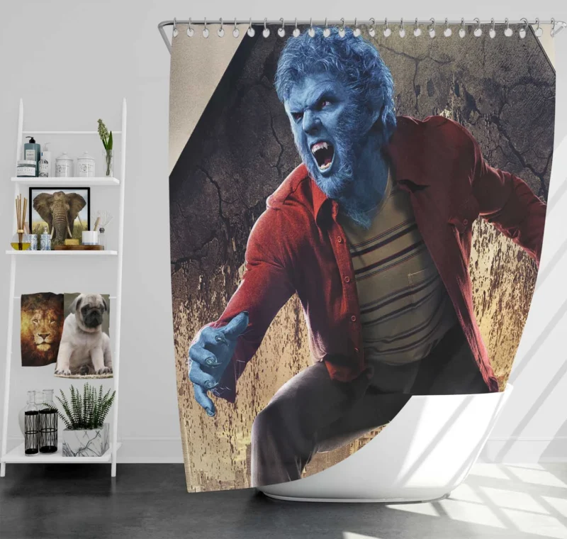 Beast in X-Men: Days of Future Past Shower Curtain