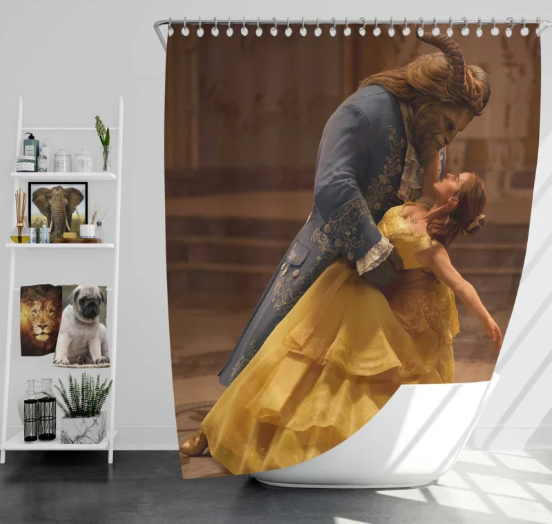 Beauty And The Beast (2017): Enchanting Tale Shower Curtain